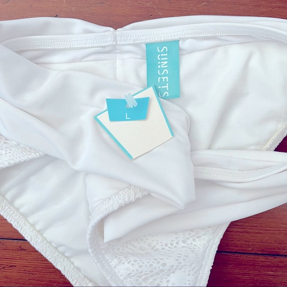 Sunset Separates Crocheted Swim Bottom - Picture 6 of 6